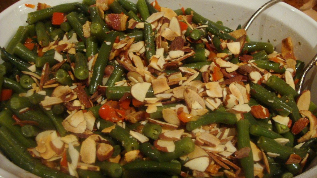 Sherry Green Beans with Almonds