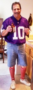 Brandon in Vikings Jersey