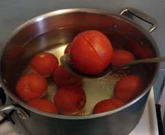 Blanched Roma Tomatoes