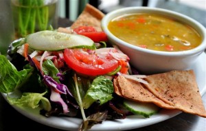 soup and salad