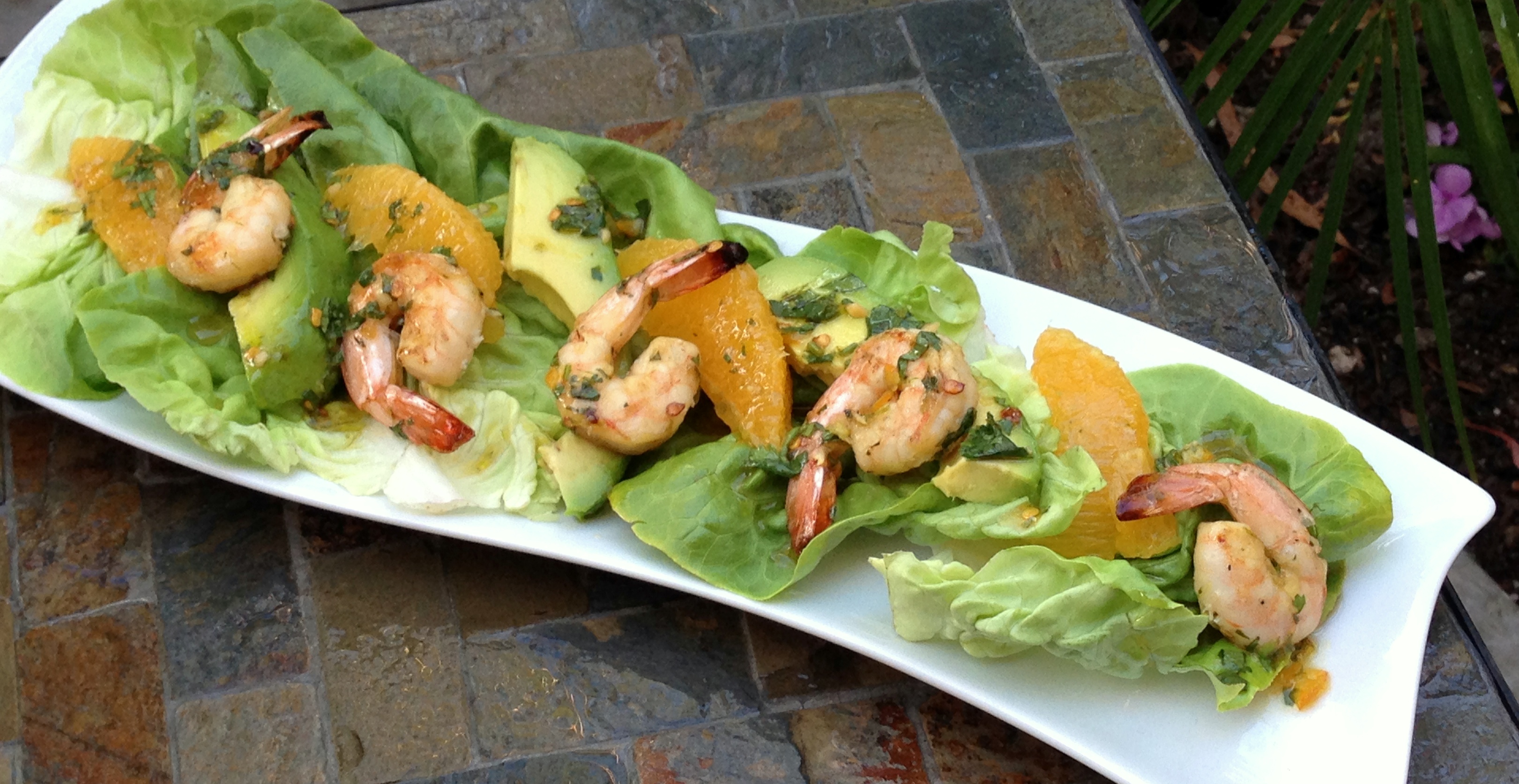 Grilled Orange Shrimp Salad Life Of The Party Always