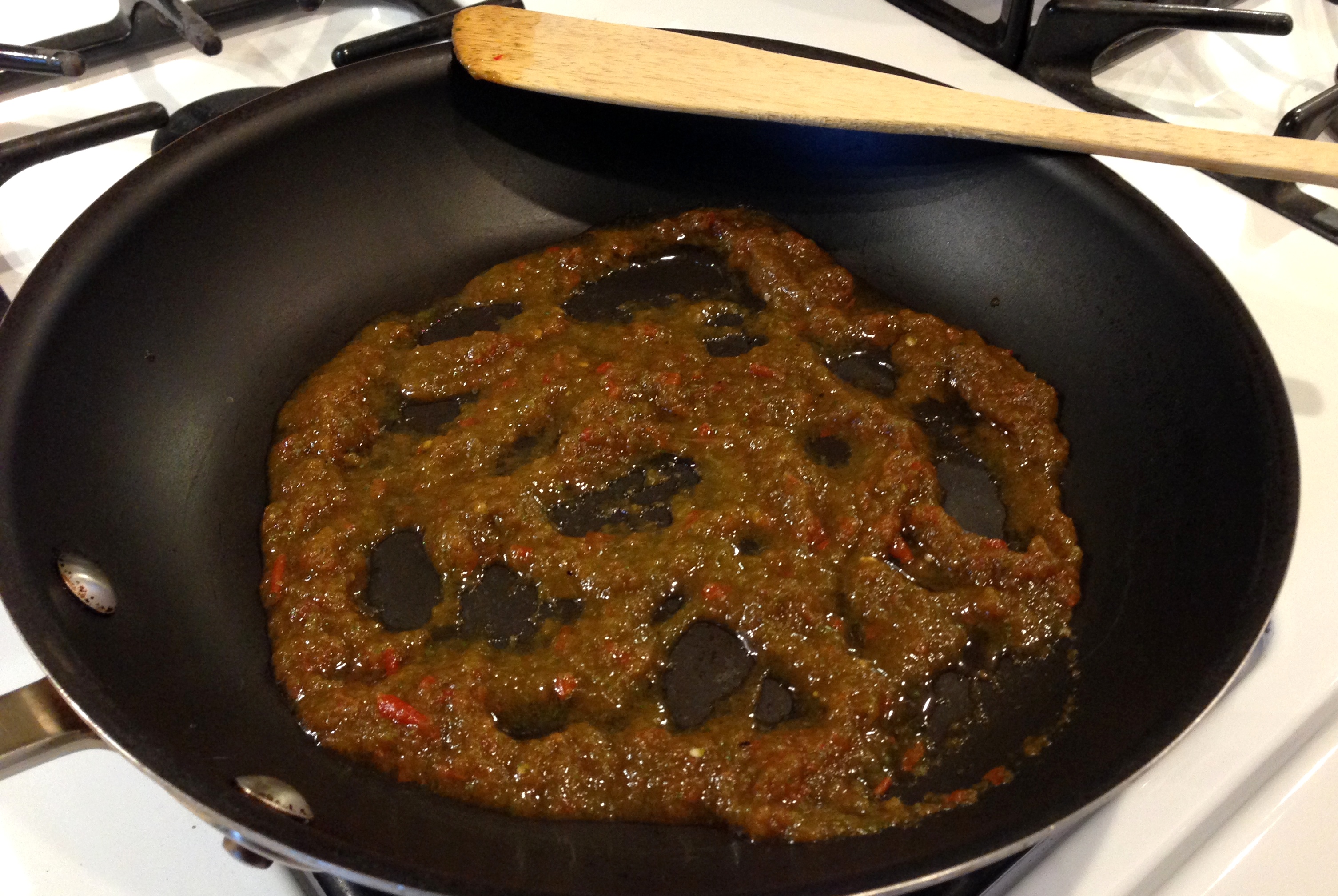 Heat Sofrito in pan