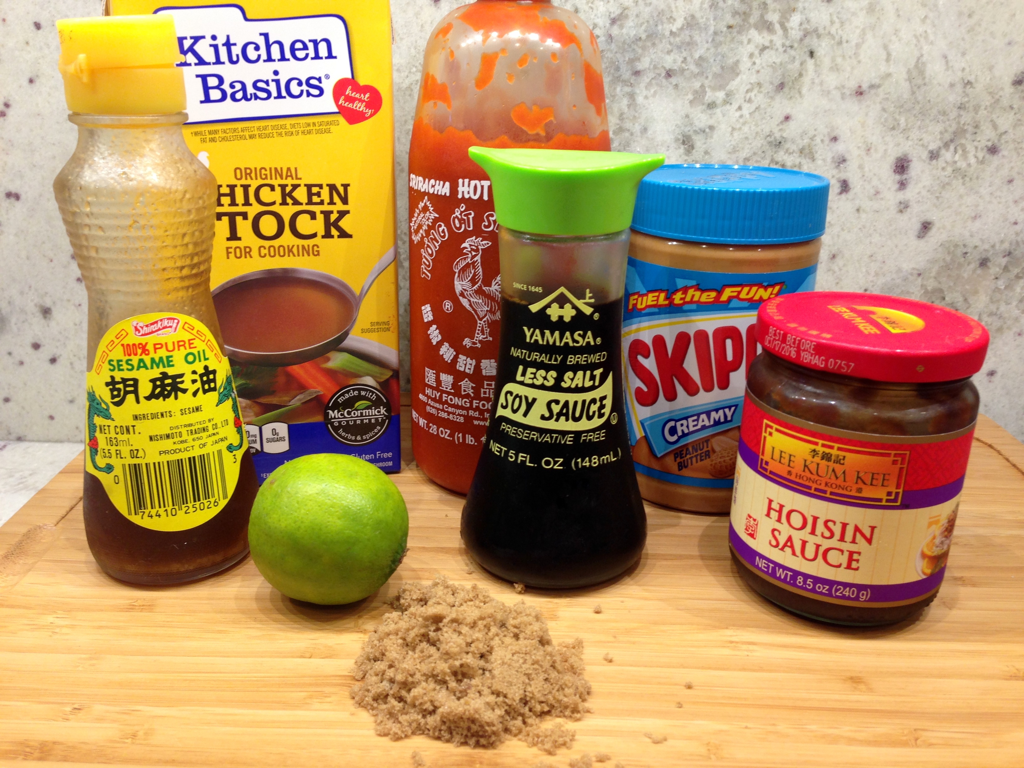 Peanut Sauce Ingredients