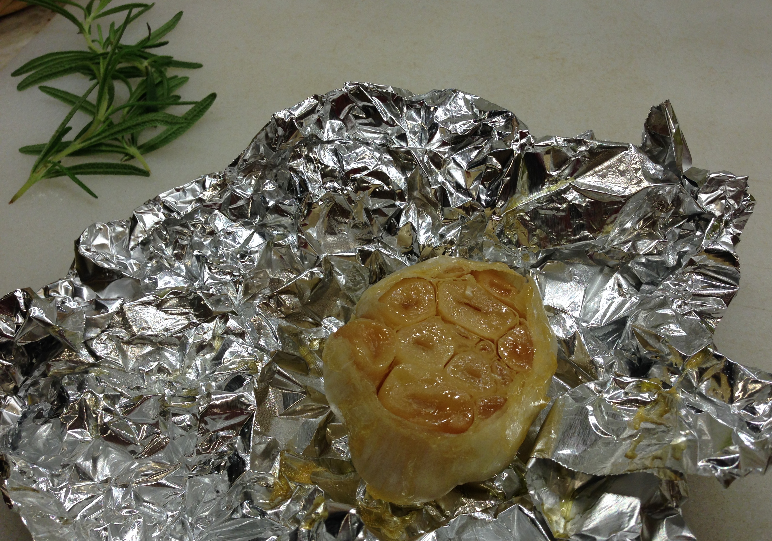 Roasted garlic