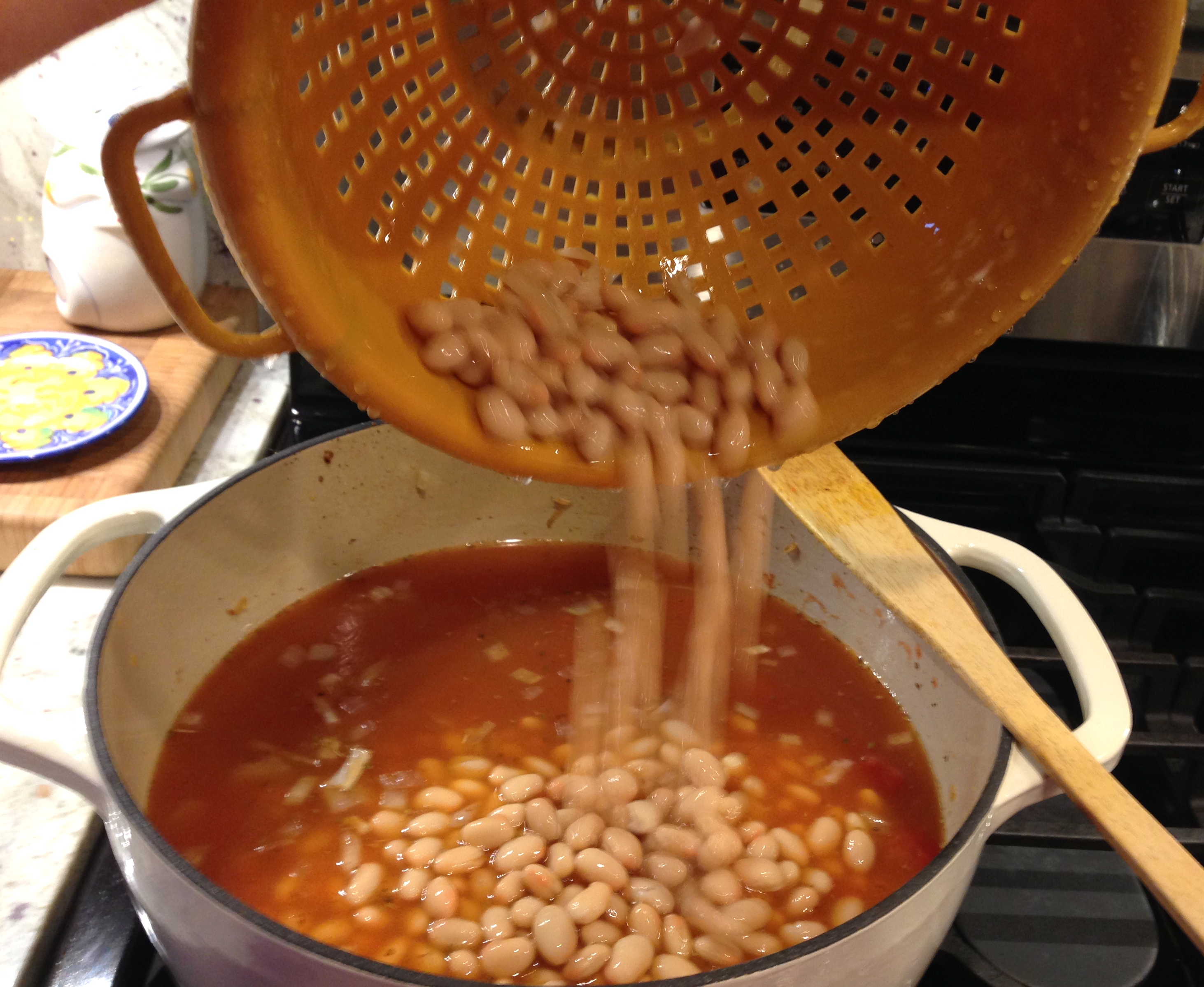 Add White Beans