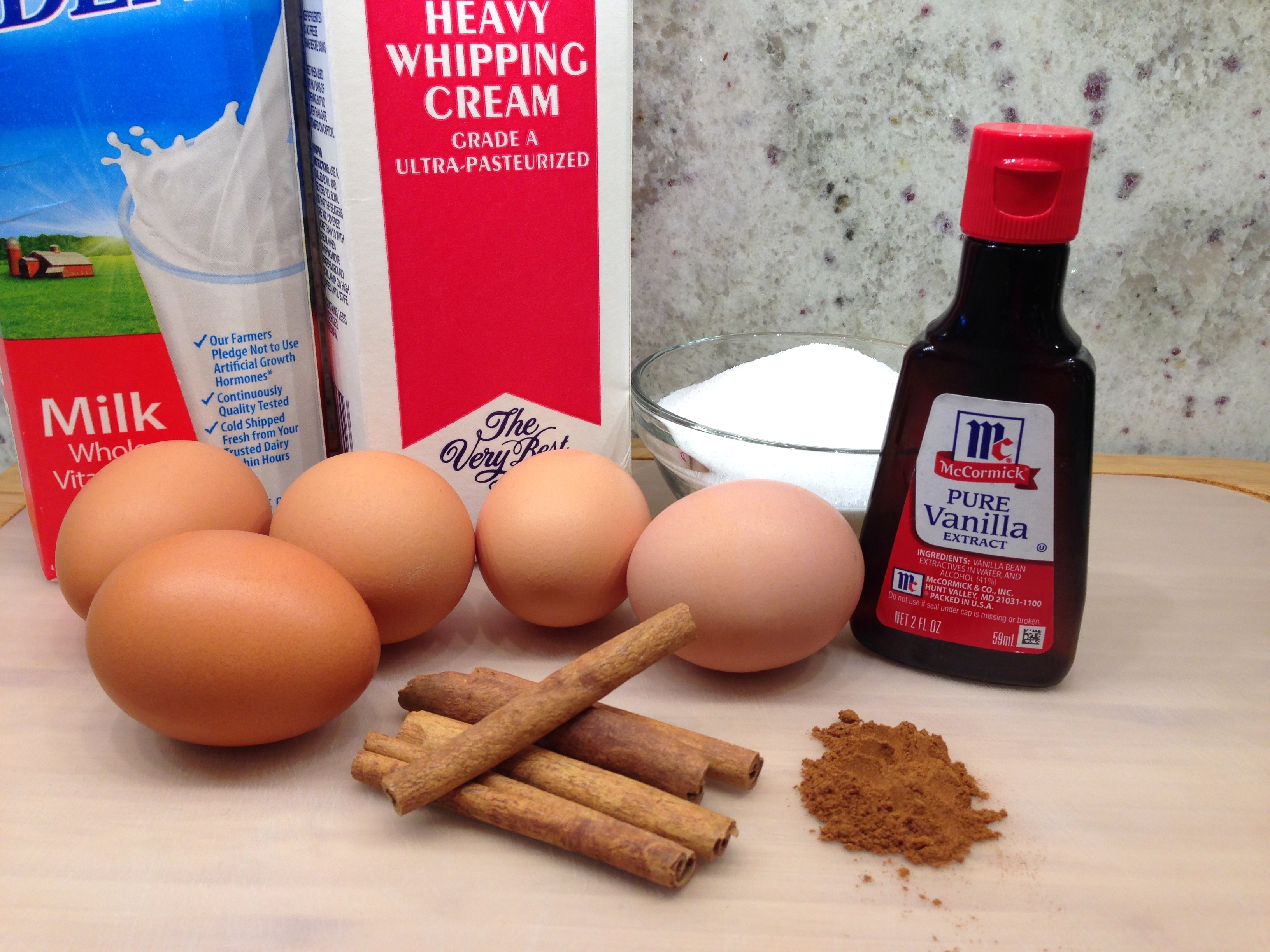 Cinnamon Ice Cream Ingredients