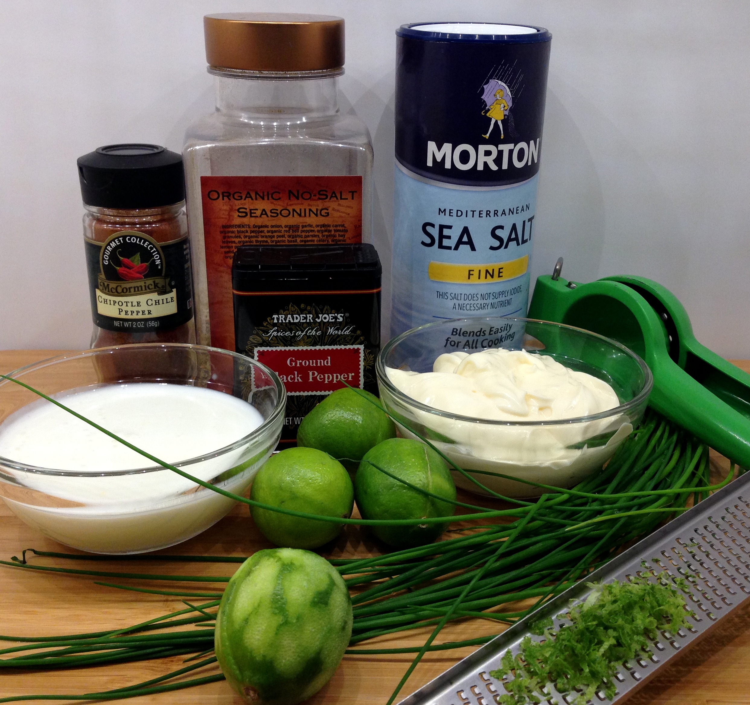 Chipotle Lime Dressing Ingredients