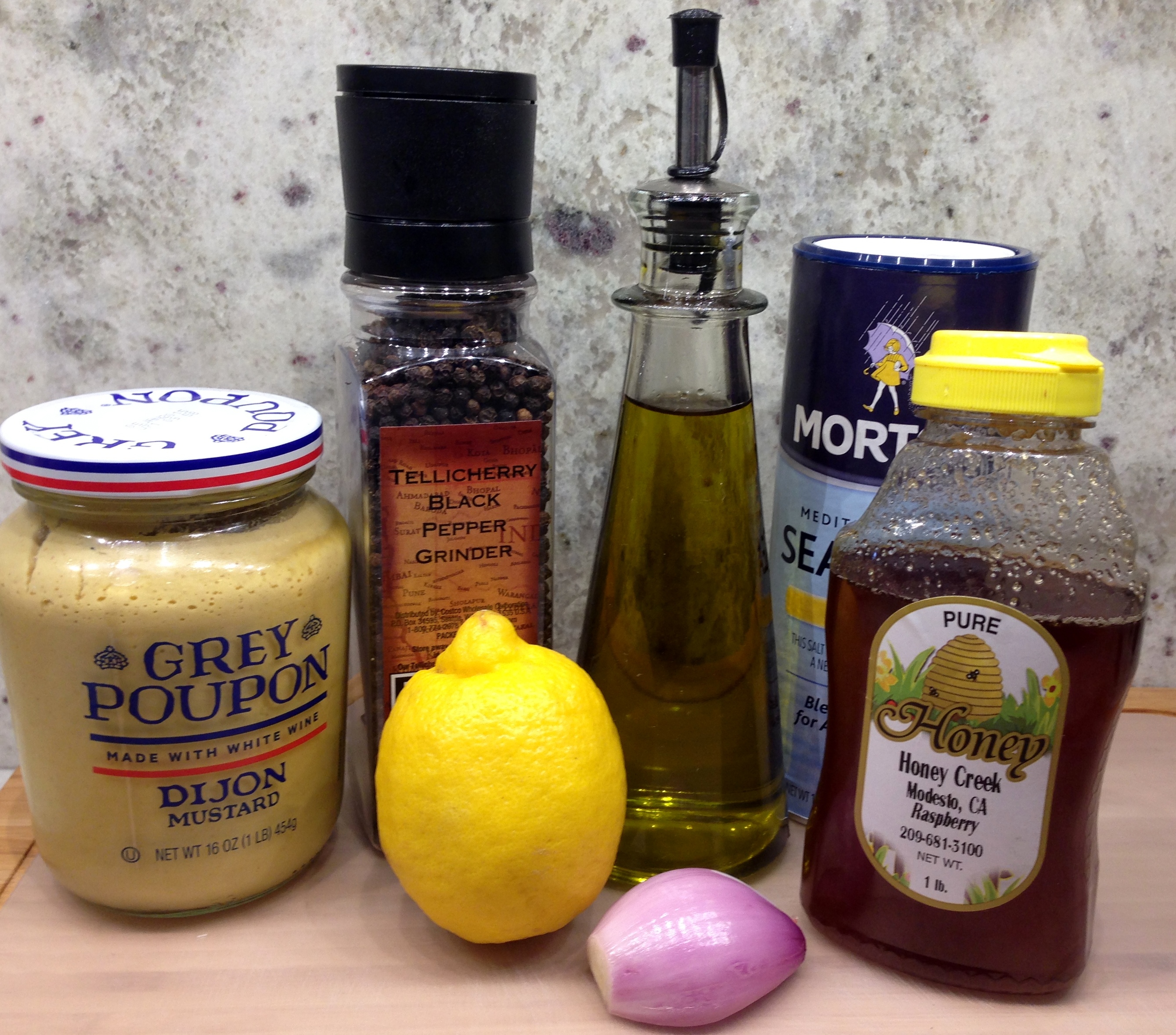 Lemon Vinaigrette Ingredients