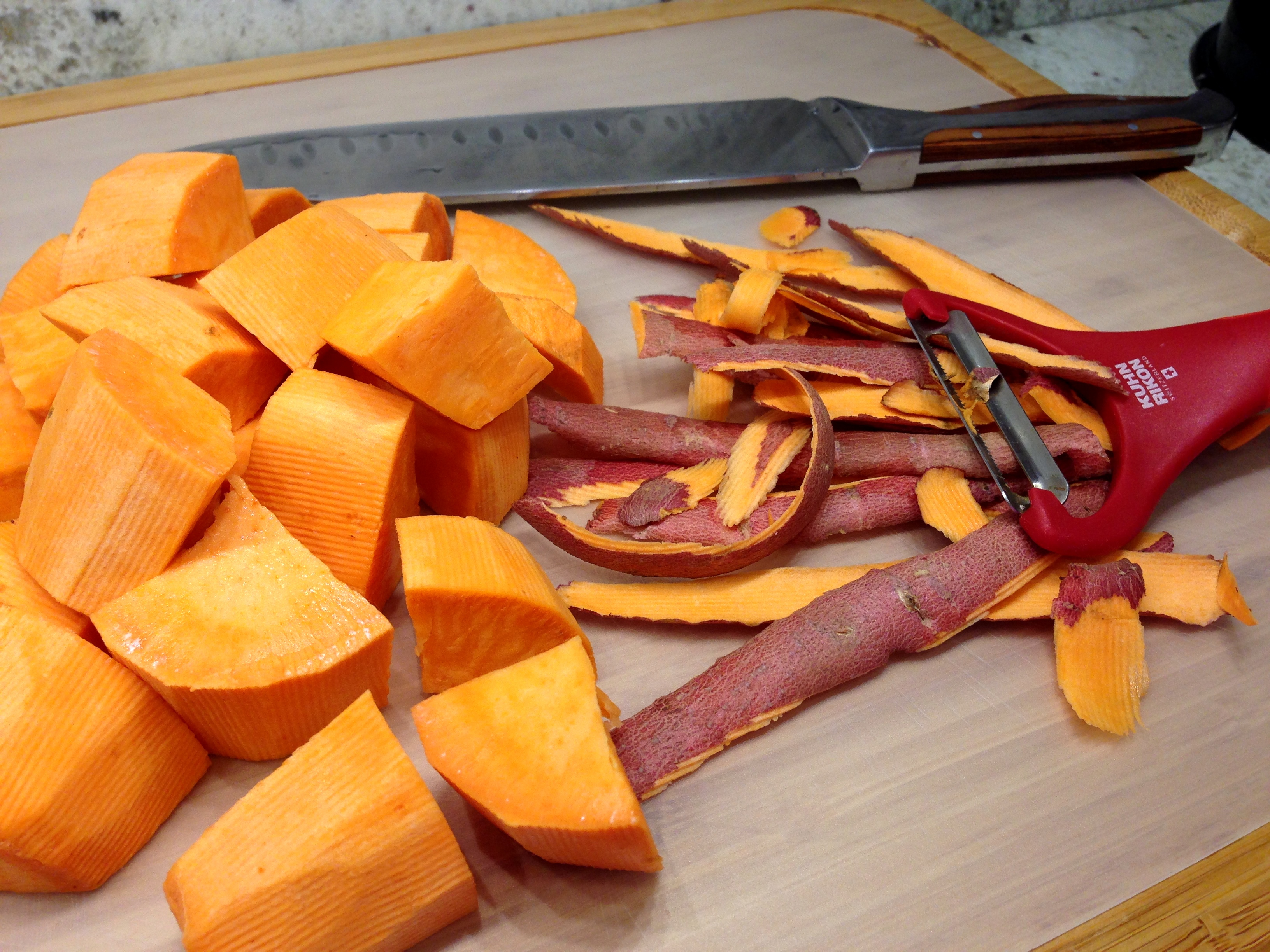 Peel Sweet Potatoes Or Not
