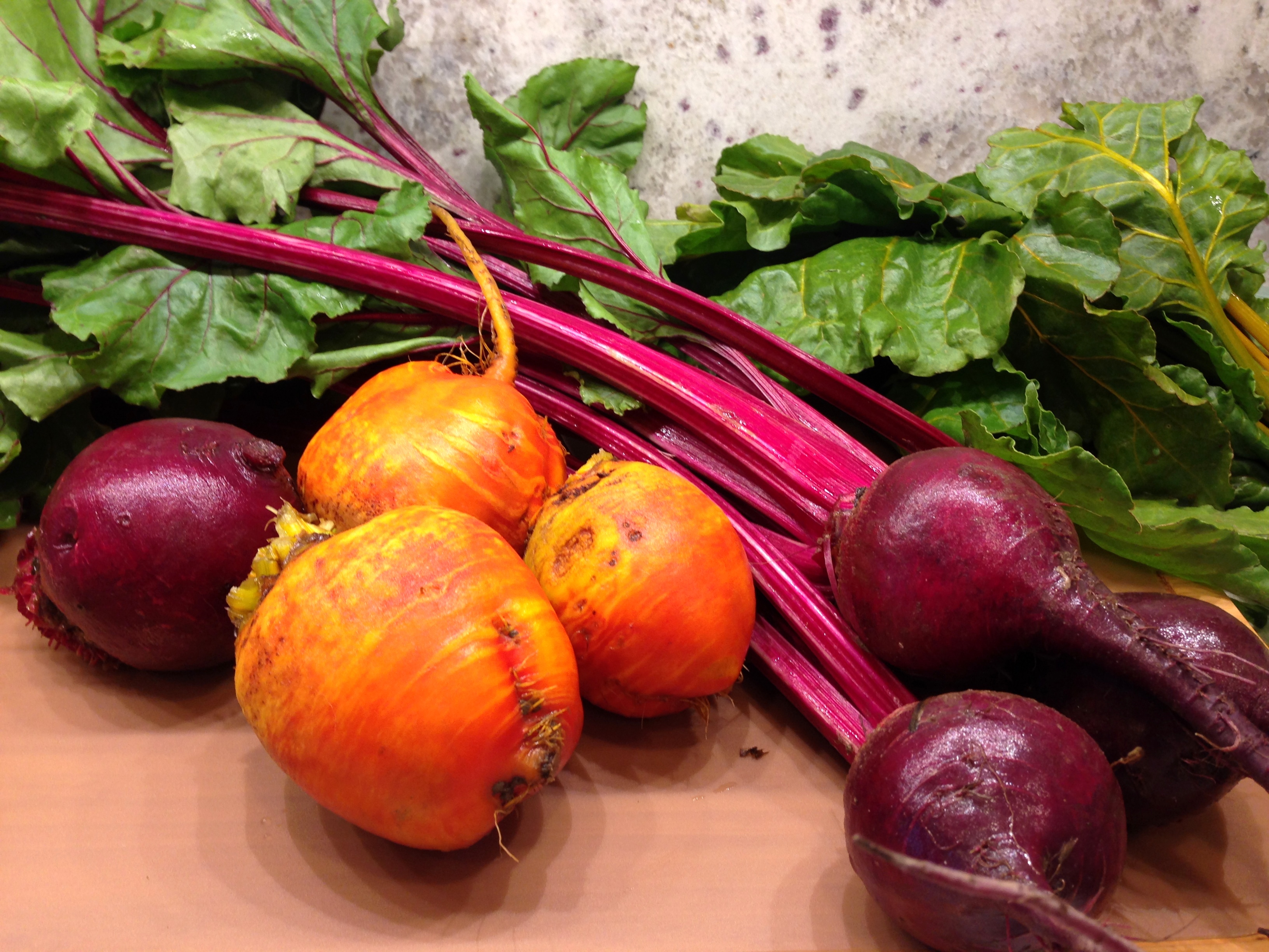 Red and Golden Beets