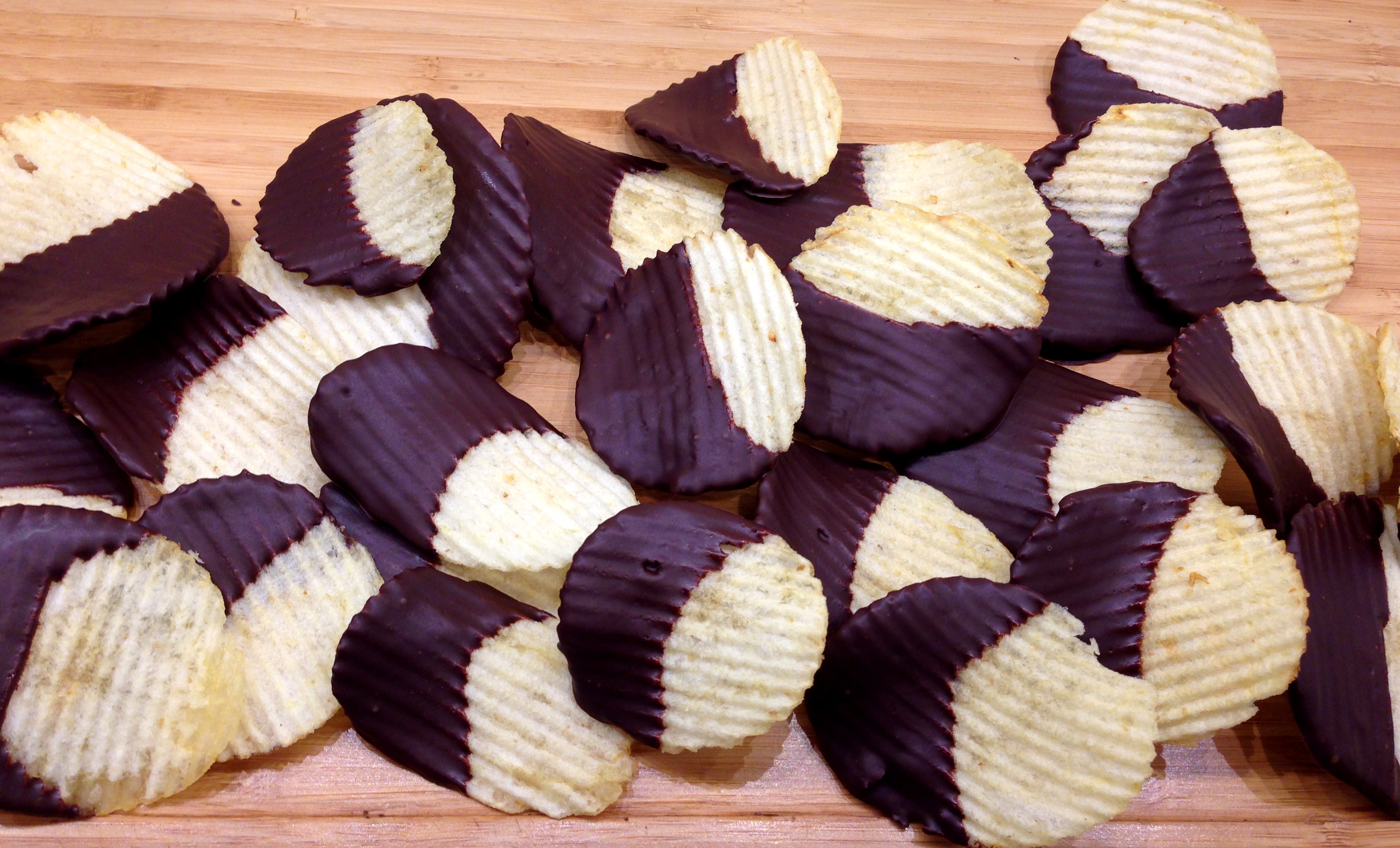 Chocolate Dipped Chips