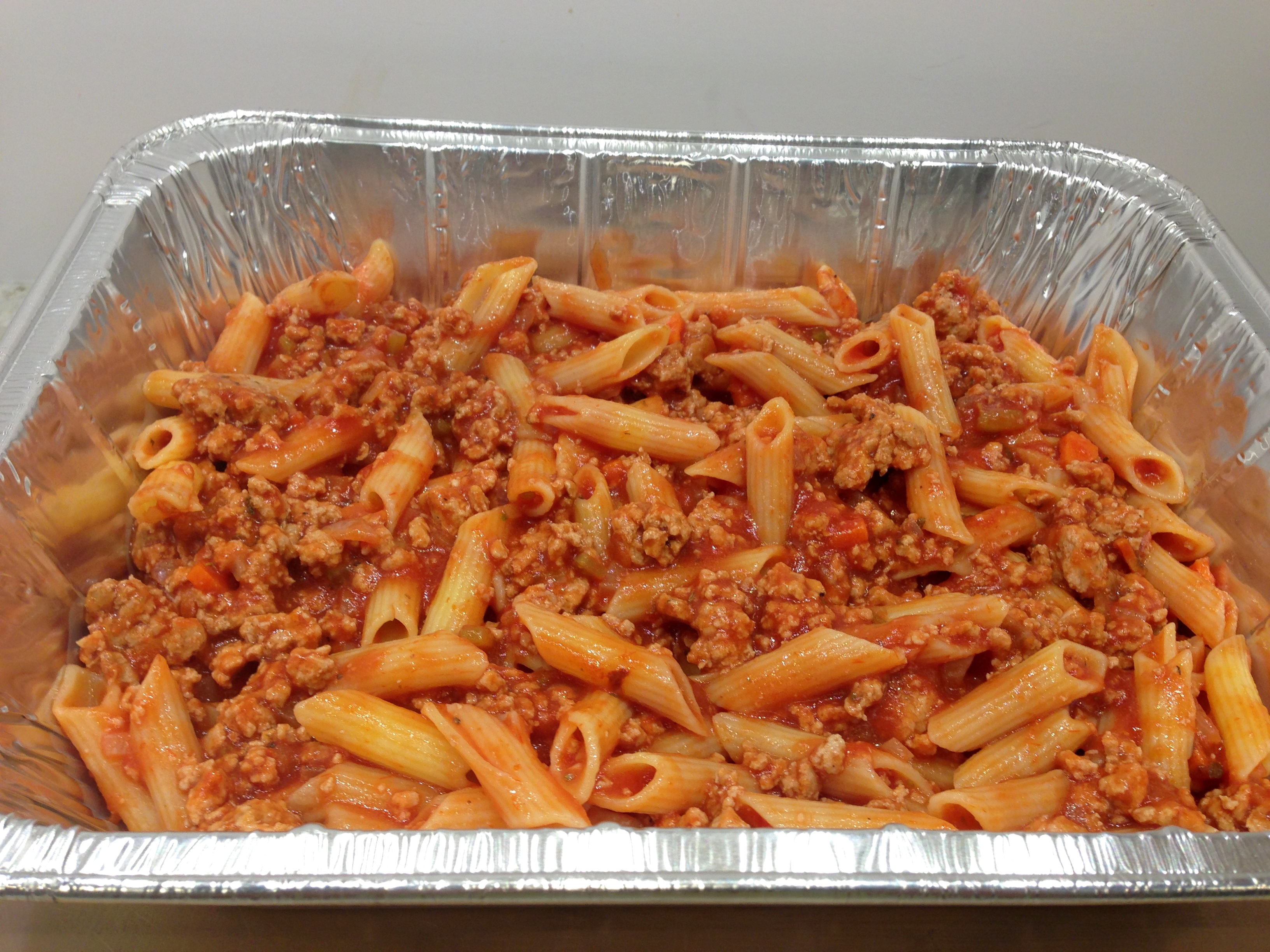 1/2 pasta and sauce