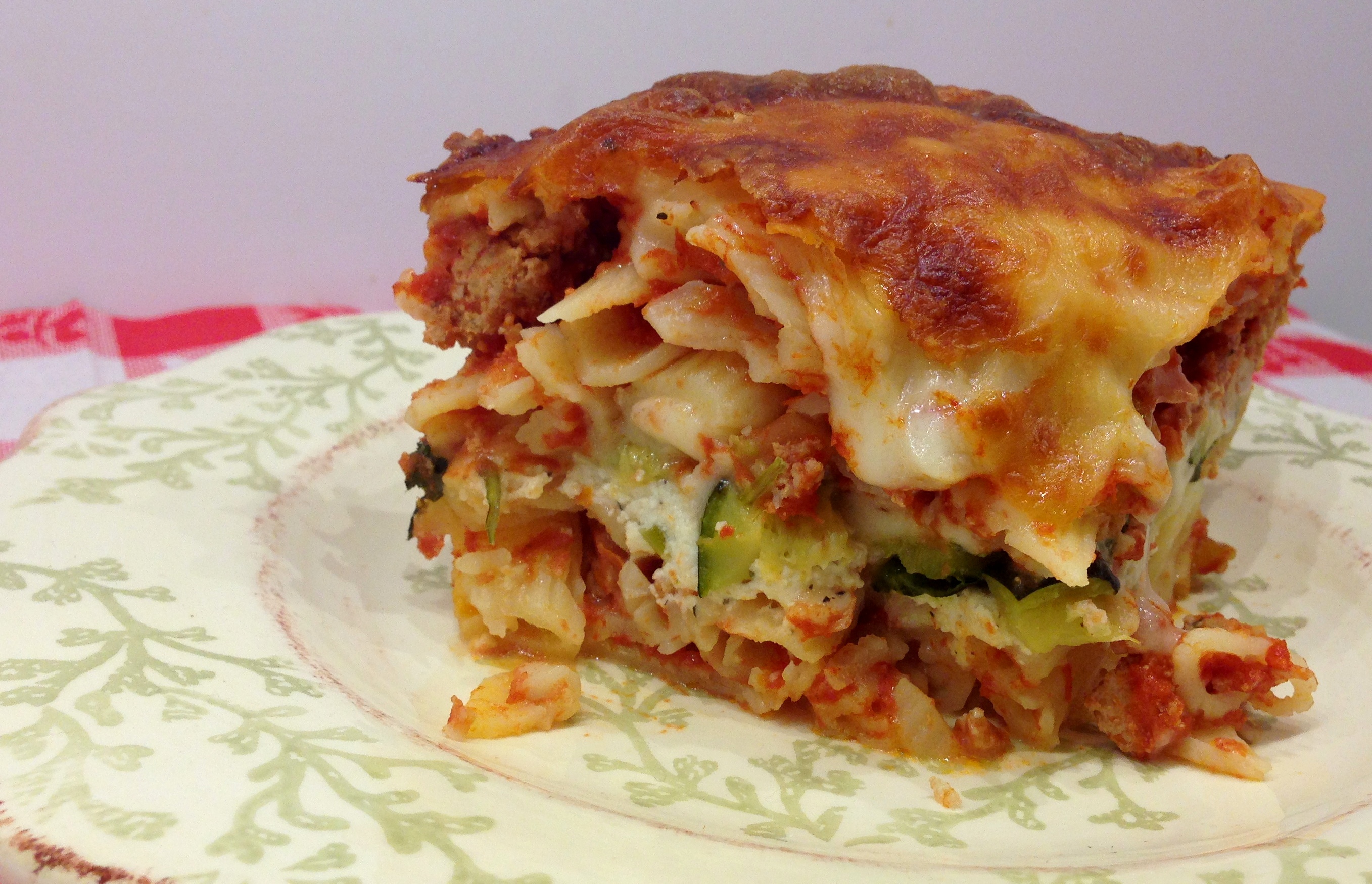 Gluten Free Vegetable Turkey Lasagna Life of the Party Always!
