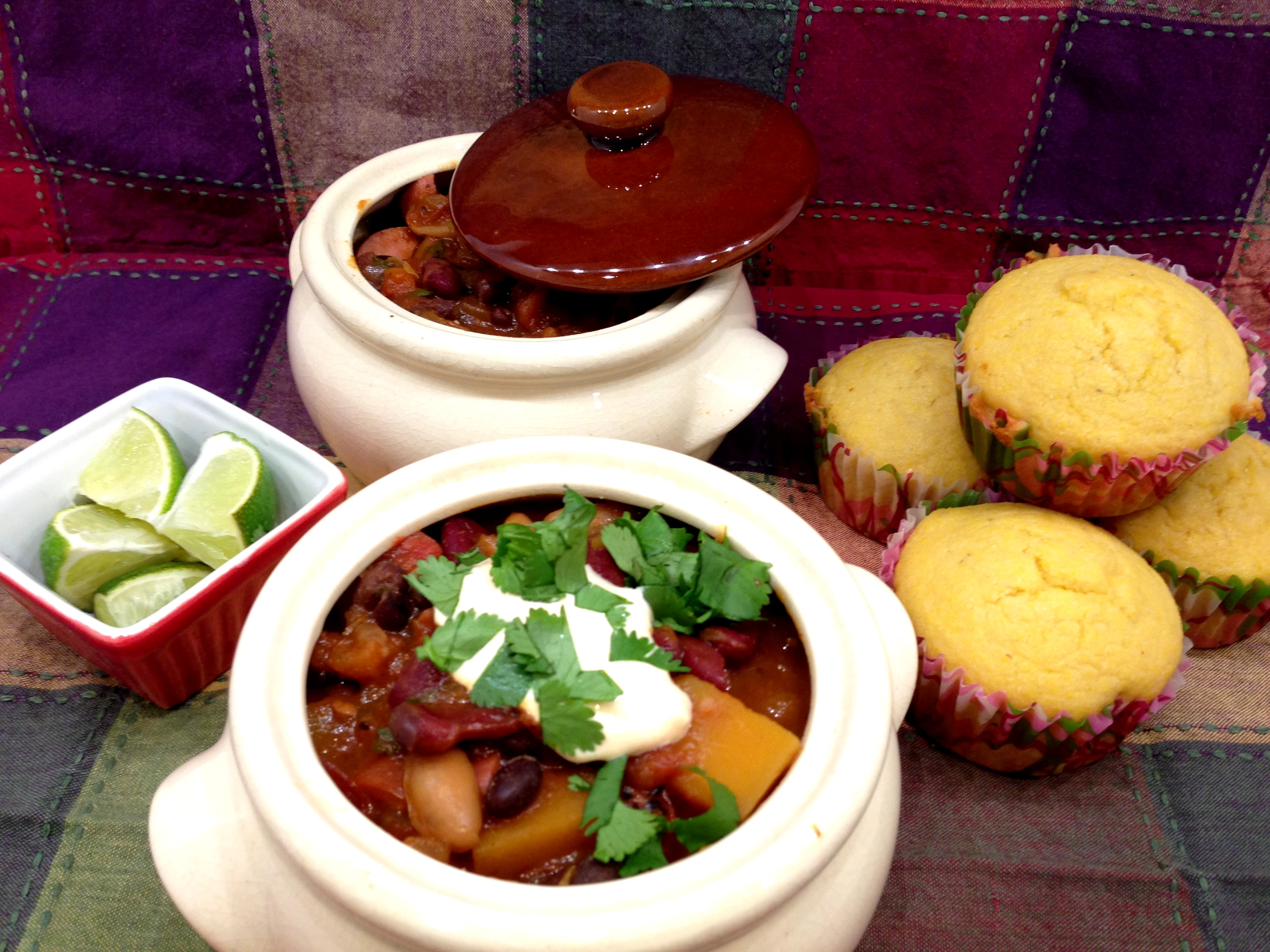 Veggie Chili Dinner