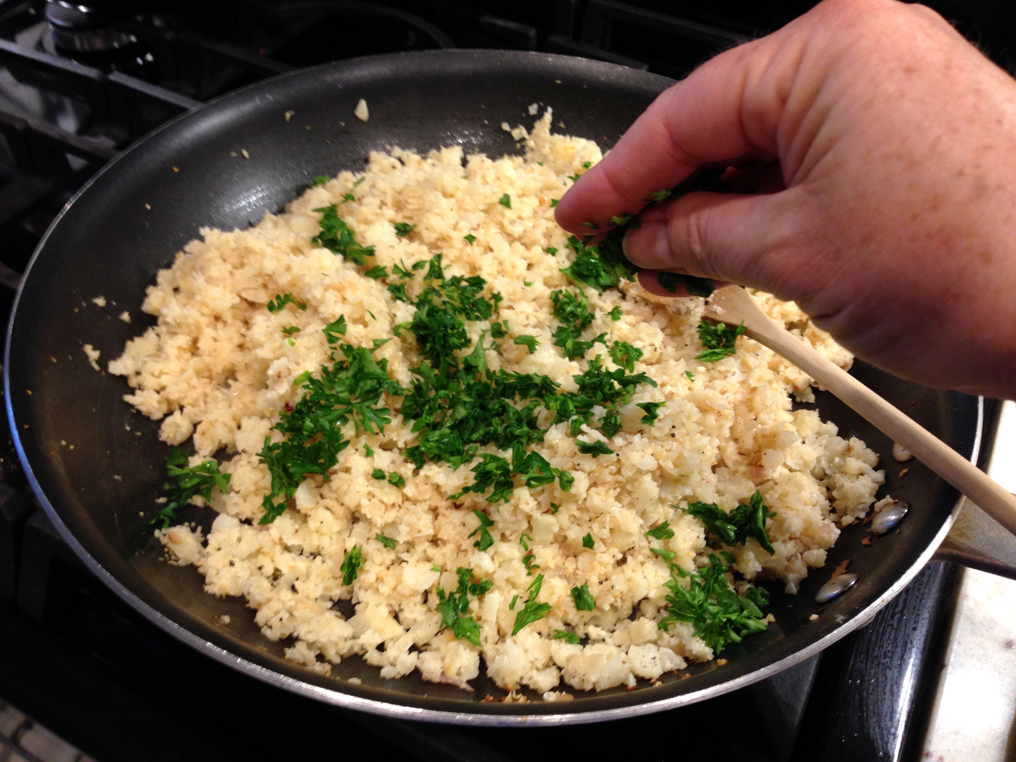 Chopped parsley