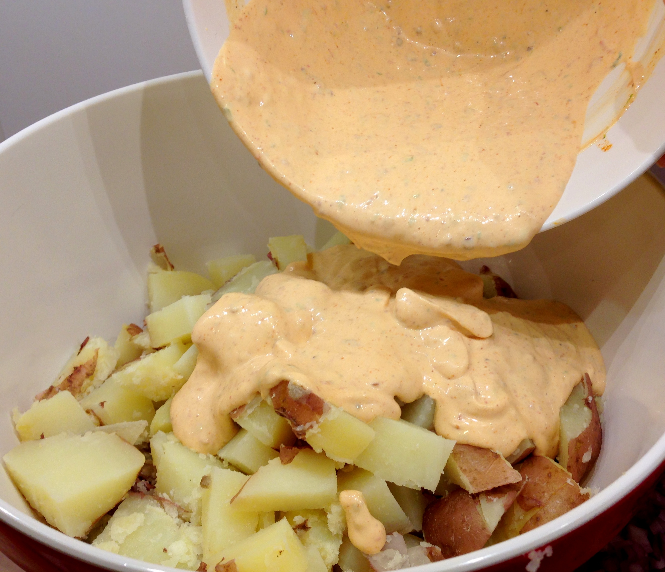 Creamy Chipotle on potatoes